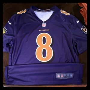 Nike Color Rush Lamar Jackson Jersey (size L)